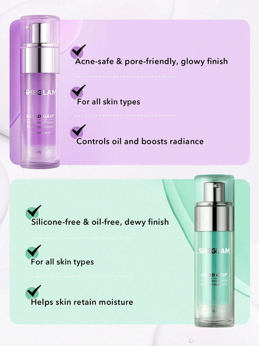 SHEIN SHEGLAM Good Grip Prebase hidratante - Travel Size Marca Belleza - Quierox - Tienda Online