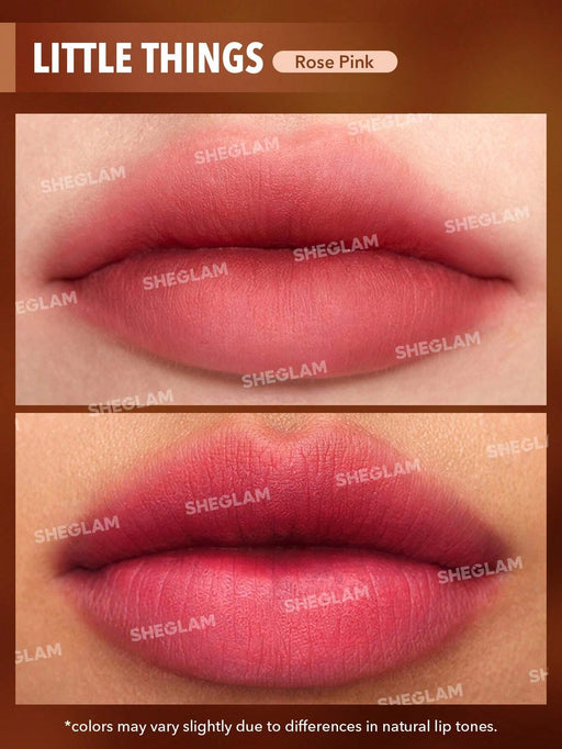 SHEIN SHEGLAM LáPiz Labial LíQuido Soft Haze Lip Blur - Little Things - Quierox - Tienda Online