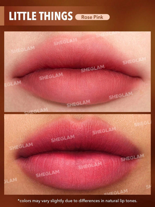 SHEIN SHEGLAM LáPiz Labial LíQuido Soft Haze Lip Blur - Little Things - Quierox - Tienda Online