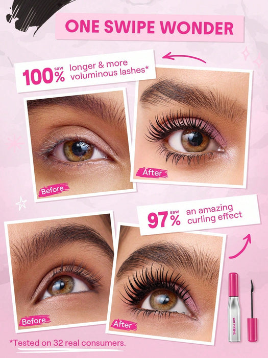 SHEIN SHEGLAM Lashlighter Up & Out Máscara de pestañas - Quierox - Tienda Online