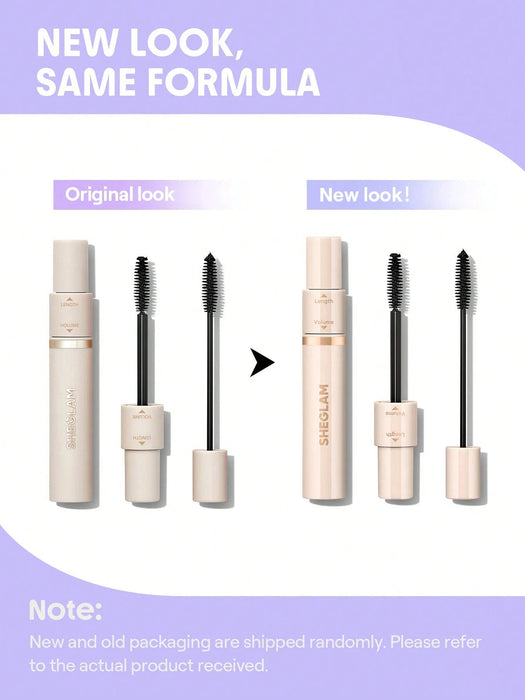 SHEIN SHEGLAM MáScara De PestañAs Lash Besties 2 En 1 Con Cepillo - Quierox - Tienda Online