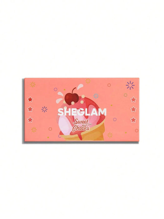 SHEIN SHEGLAM Paleta De Rubores En Polvo De 3 Colores Sunset Cruise - Quierox - Tienda Online