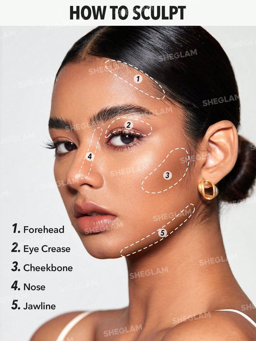 SHEIN SHEGLAM Snatch 'N' Define Stick - Warm Honey Cream Contour Stick Bronceador - Quierox - Tienda Online