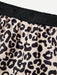 SHEIN Short De Natación Casual Para Niñas Con Estampado De Leopardo Y Corte Cuadrado - Quierox - Tienda Online