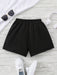 SHEIN Shorts Rectos De Punto Frescos Y Modernos Para Niñas Grandes - Quierox - Tienda Online