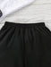 SHEIN Shorts Rectos De Punto Frescos Y Modernos Para Niñas Grandes - Quierox - Tienda Online