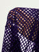 Shein Slaydiva Camiseta de manga corta para mujer estilo casual, versátil y sexy de malla de crochet - Quierox - Tienda Online