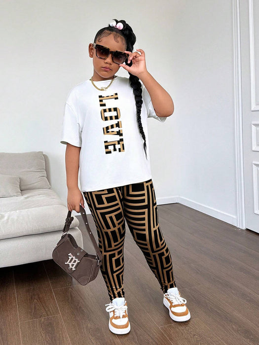 SHEIN SLAYR KIDS Conjunto para niñas preadolescentes, informal - Quierox - Tienda Online