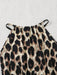 SHEIN SLAYR KIDS Mono corto sin mangas con cuello halter y estampado floral para niñas - Quierox - Tienda Online