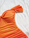 SHEIN Soleia Vestido de punto de malla con estampado de degradado - Quierox - Tienda Online