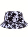 Shein Sombrero unisex reversible con estampado de palmeras, fiestas en la playa - Quierox - Tienda Online