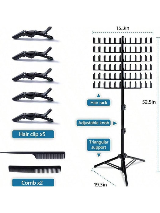 SHEIN Soporte ajustable en altura para trenzar, soporte independiente para peluca - Quierox - Tienda Online