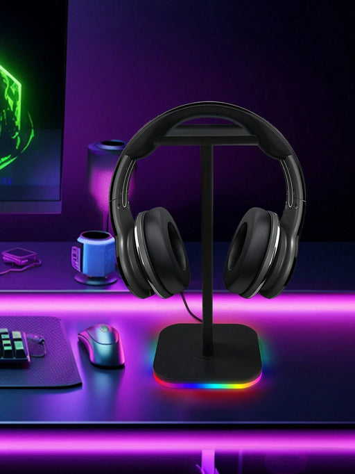 Shein Soporte para auriculares con iluminación RGB a color - Quierox - Tienda Online