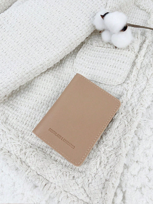 SHEIN SOUTHLAND&KANGAROO Monedero de bolsillo de color caqui - Quierox - Tienda Online