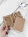 SHEIN SOUTHLAND&KANGAROO Monedero de bolsillo de color caqui - Quierox - Tienda Online