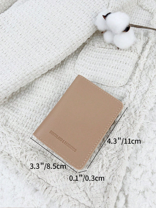 SHEIN SOUTHLAND&KANGAROO Monedero de bolsillo de color caqui - Quierox - Tienda Online