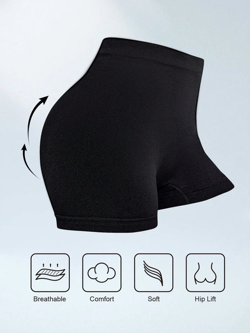 SHEIN Sport Pantalones cortos deportivos de cintura alta sin costuras Seamluxe - Quierox - Tienda Online