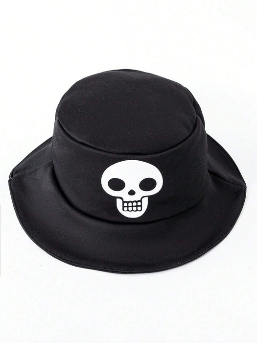 SHEIN Sudadera, pantalones deportivos y gorro con estampado de esqueleto para niño - Quierox - Tienda Online