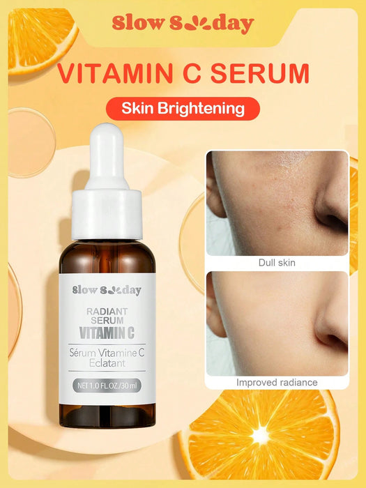 Shein Suero de vitamina C radiante SlowSunday para hidratación profunda, 30ml - Quierox - Tienda Online