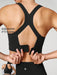 SHEIN Sujetador Deportivo Con Cuello En VY Tirantes De Aro - Quierox - Tienda Online