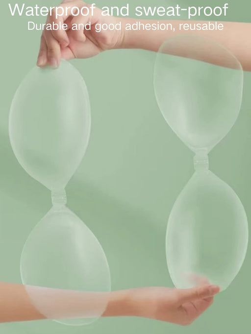 Shein Sujetador invisible sin tirantes de silicona para mujer con almohadillas adhesivas - Quierox - Tienda Online