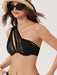 SHEIN Sujetador sexy asimétrico con aberturas para mujer de Elorette. Lencería sexy. - Quierox - Tienda Online