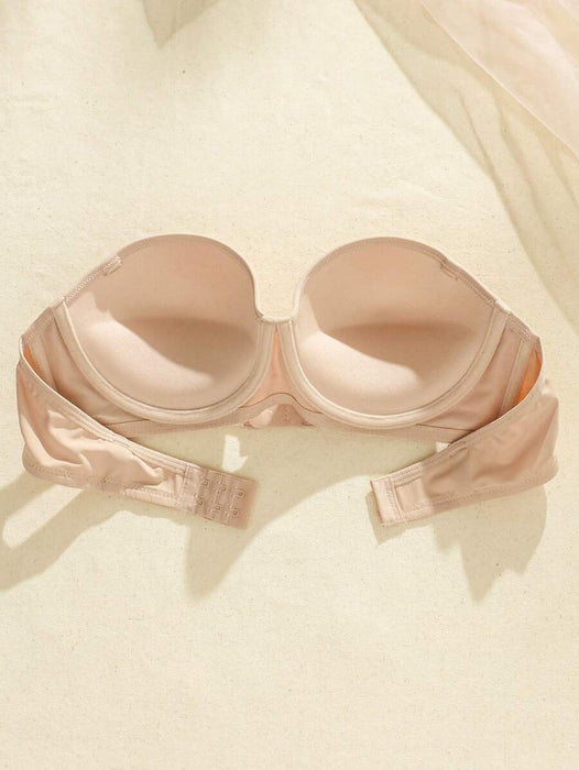 Shein Sujetador sólido con aros y sin tirantes - Quierox - Tienda Online