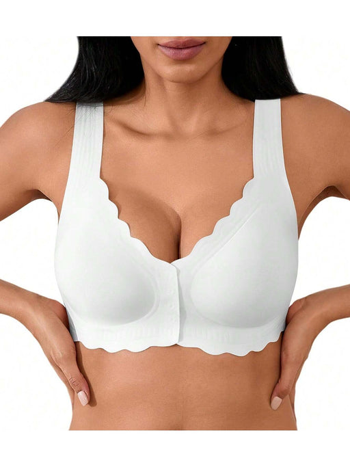 SHEIN Sujetadores con cierre frontal para mujer, sin costuras, inalámbricos - Quierox - Tienda Online