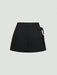 Shein Sweetra Falda corta sexy de corte A con lazo y cordones para mujer - Quierox - Tienda Online
