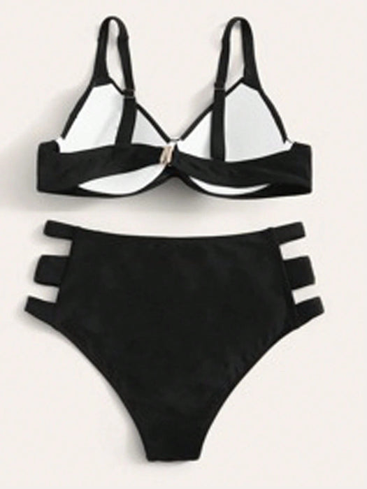 SHEIN Swim Bañador bikini con abertura - Quierox - Tienda Online