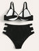 SHEIN Swim Bañador bikini con abertura - Quierox - Tienda Online