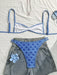 SHEIN Swim Mod Conjunto de bikini informal de 2 piezas con estampado aleatorio - Quierox - Tienda Online