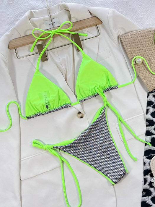 SHEIN Swim SXY Summer Beach - Conjunto de bikini - Quierox - Tienda Online