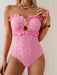 SHEIN Swim Vcay Traje de baño y conjunto de playa de una pieza - Quierox - Tienda Online
