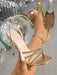 SHEIN Tacones de aguja cuadrados y sexy de moda para mujer - Quierox - Tienda Online