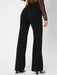 SHEIN Tall Pantalones palazzo unicolor con cremallera trasera - Quierox - Tienda Online