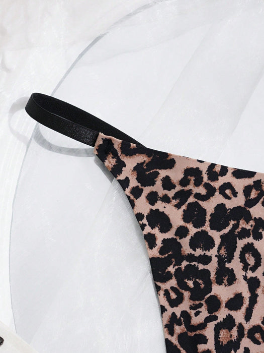 SHEIN Tanga con estampado de leopardo sexy, de moda para el verano - Quierox - Tienda Online