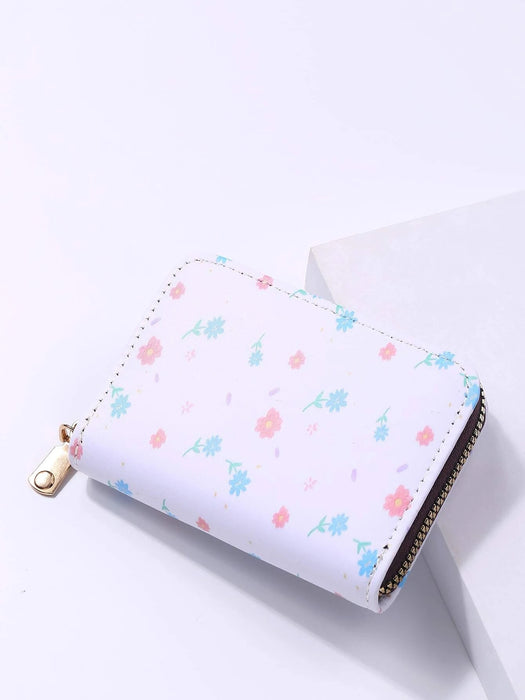 Shein Tarjetero con estampado floral - Quierox - Tienda Online