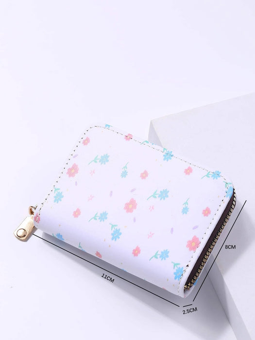 Shein Tarjetero con estampado floral - Quierox - Tienda Online