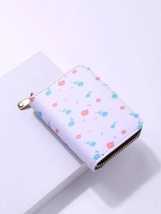 Shein Tarjetero con estampado floral - Quierox - Tienda Online