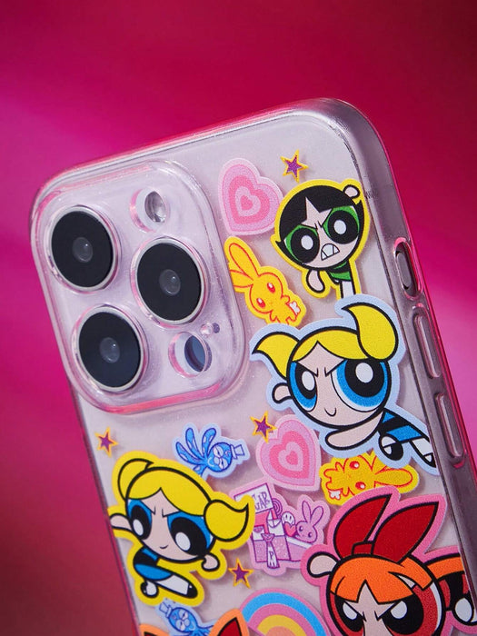 SHEIN THE POWERPUFF GIRLS X SHEIN Funda de teléfono con dibujos animados - Quierox - Tienda Online