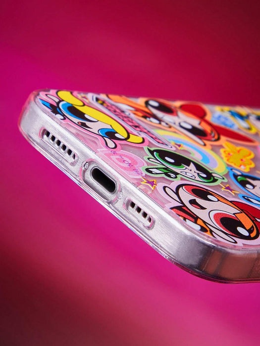 SHEIN THE POWERPUFF GIRLS X SHEIN Funda de teléfono con dibujos animados - Quierox - Tienda Online