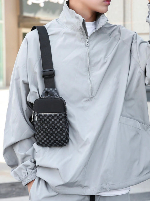 Shein TIANDINGYU Bolso clásico de PU para hombre, minimonedero - Quierox - Tienda Online