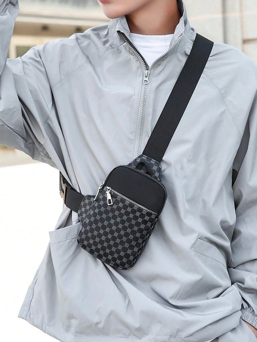 Shein TIANDINGYU Bolso clásico de PU para hombre, minimonedero - Quierox - Tienda Online