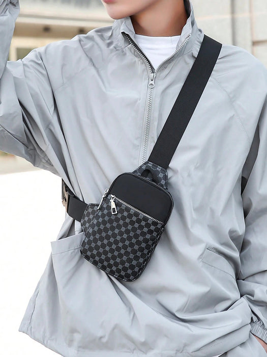 Shein TIANDINGYU Bolso clásico de PU para hombre, minimonedero - Quierox - Tienda Online