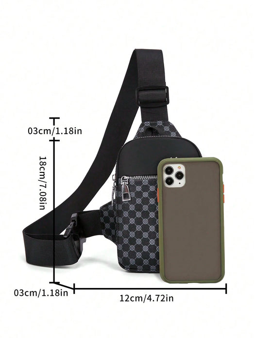 Shein TIANDINGYU Bolso clásico de PU para hombre, minimonedero - Quierox - Tienda Online