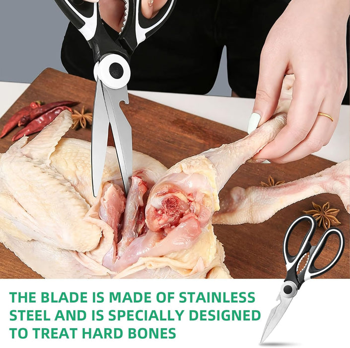 SHEIN Tijeras de cocina multiusos, de carne,tijeras de cocina de alimentos - Quierox - Tienda Online