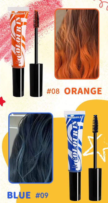 SHEIN Tinte temporal lavable para el cabello, coloración natural, iluminador 9 - Quierox - Tienda Online