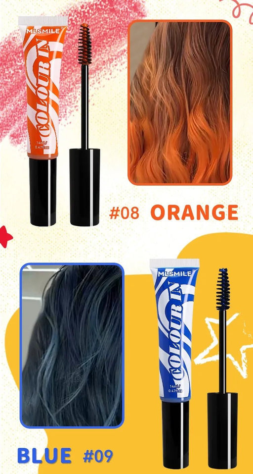SHEIN Tinte temporal lavable para el cabello, coloración natural, iluminador 9 - Quierox - Tienda Online