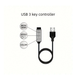 SHEIN Tira de luces LED decorativas de 1 m control por cable USB de 3 teclas - Quierox - Tienda Online